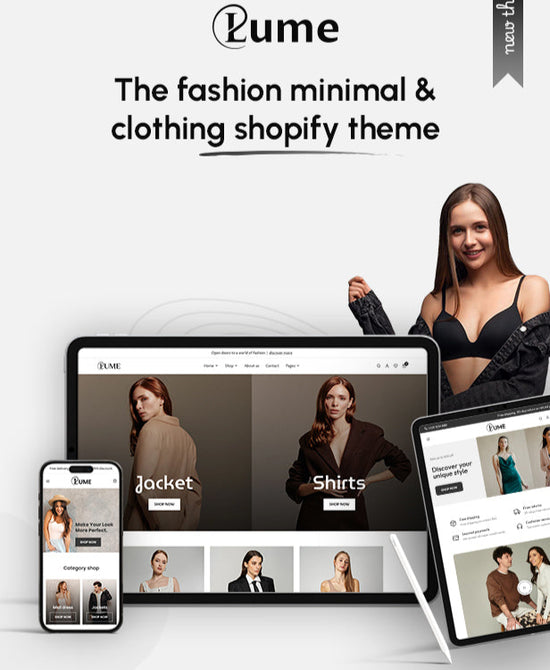 Lume – The Minimal Fashion & Clothing Shopify Theme