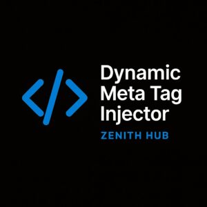 Dynamic Meta Tag Injector — Shopify Liquid Plugin