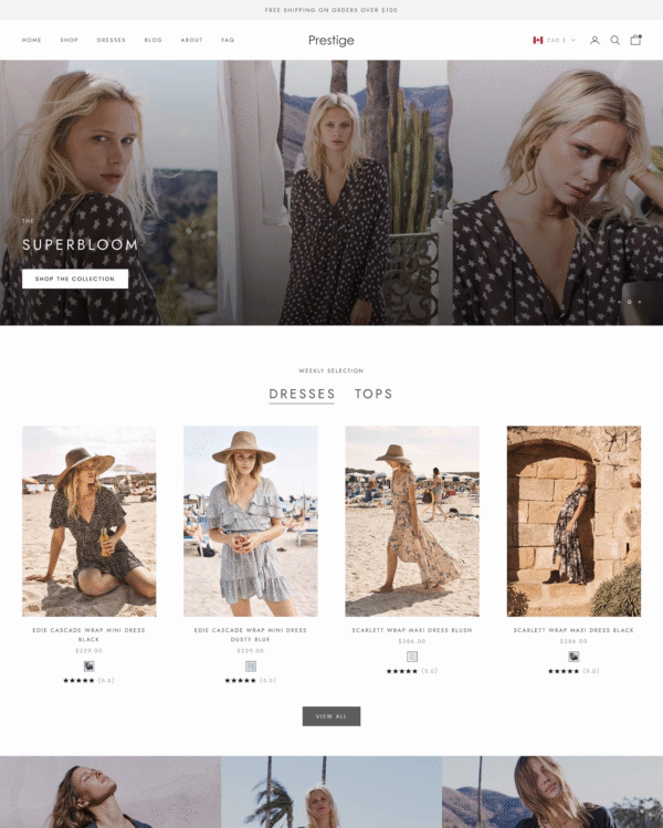 Prestige Premium Theme – Luxury, Sophistication & High-Performance Theme