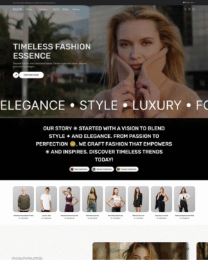 The Maya Premium Theme